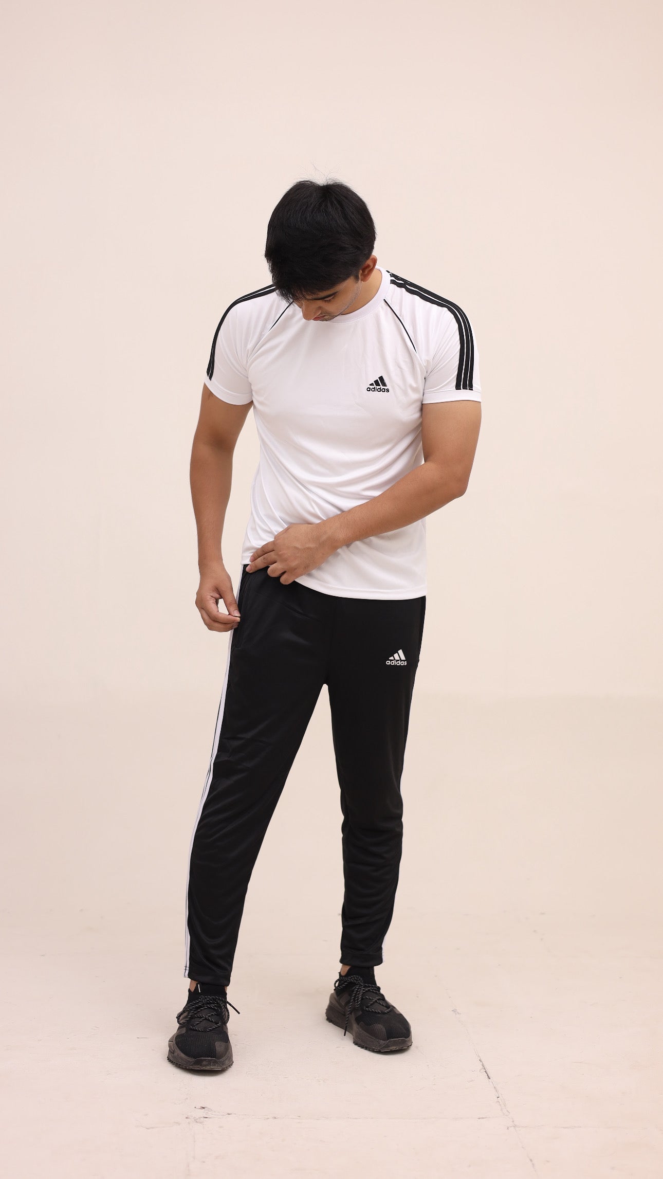 Adi Tri-liner White-N-Summer Tracksuit