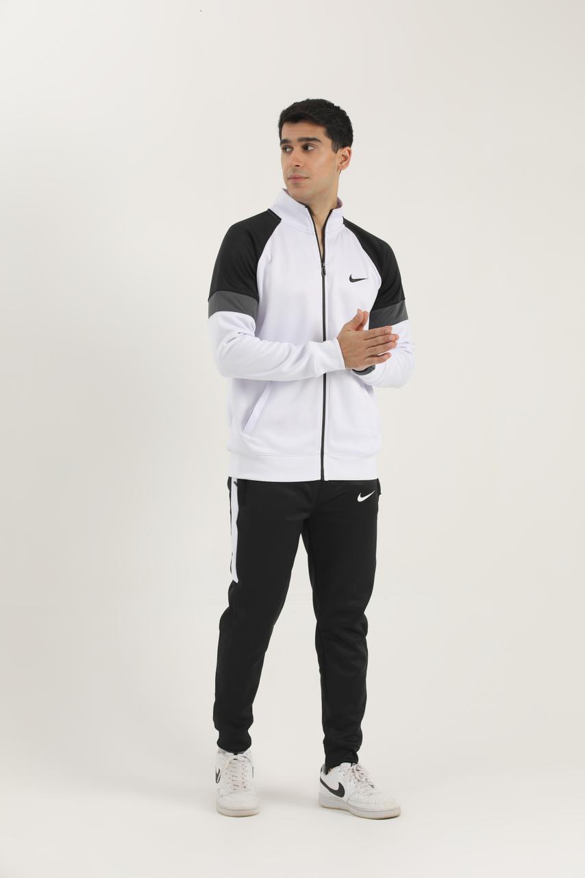 Nik Premium Tracksuit - White