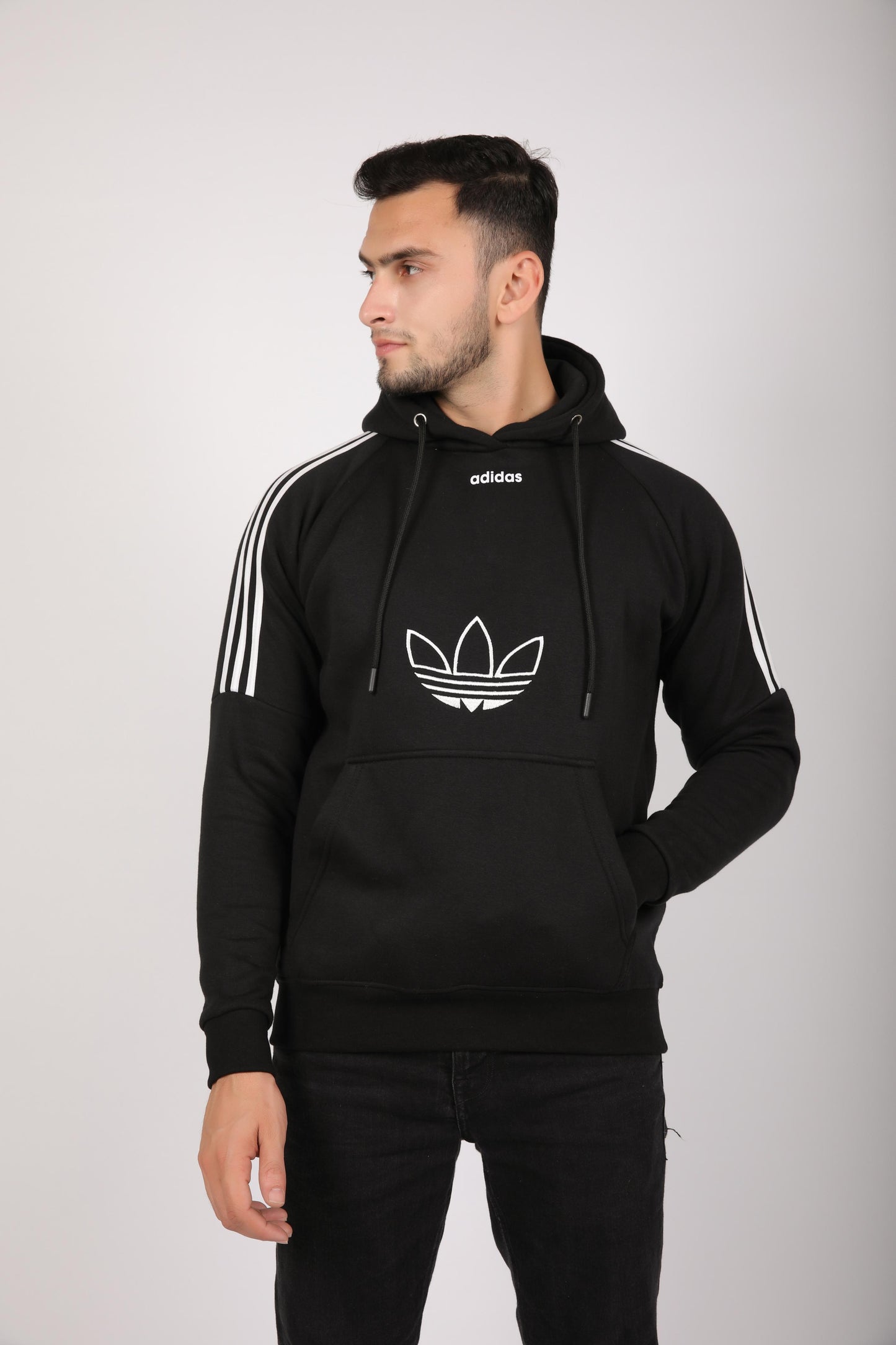 Adi EMB Hoodie - Black