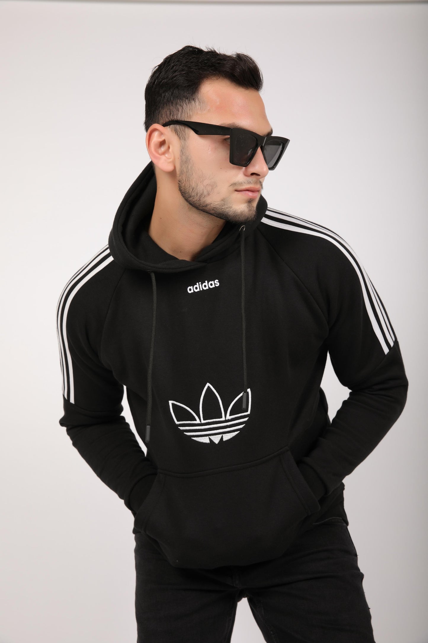 Adi EMB Hoodie - Black