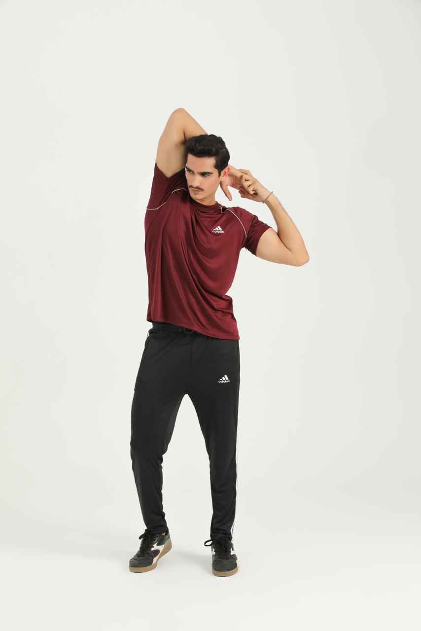 Adi Tri-liner Mehroon-N-Summer Tracksuit
