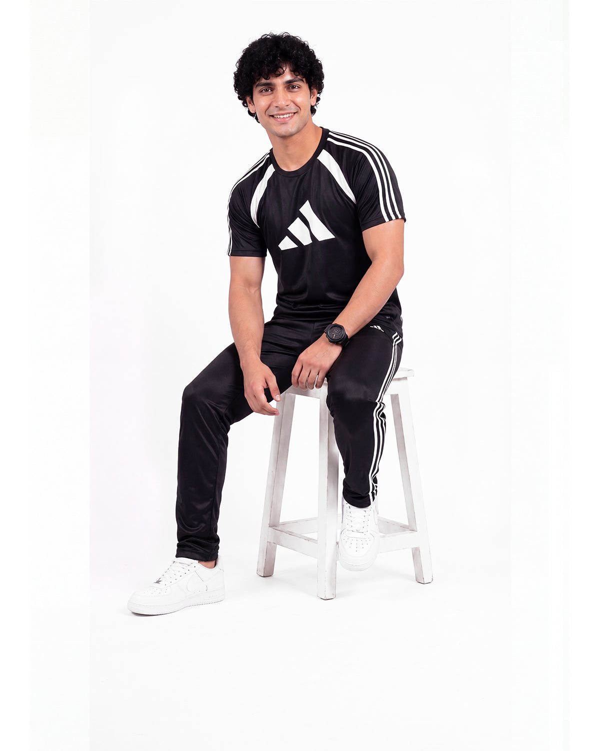 Adi Big Black White S26 Tracksuit-Summer