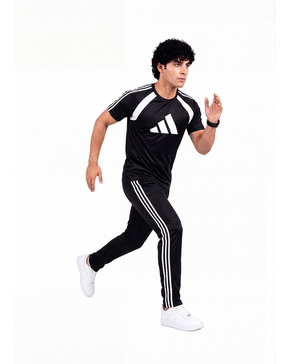 Adi Big Black White S26 Tracksuit-Summer