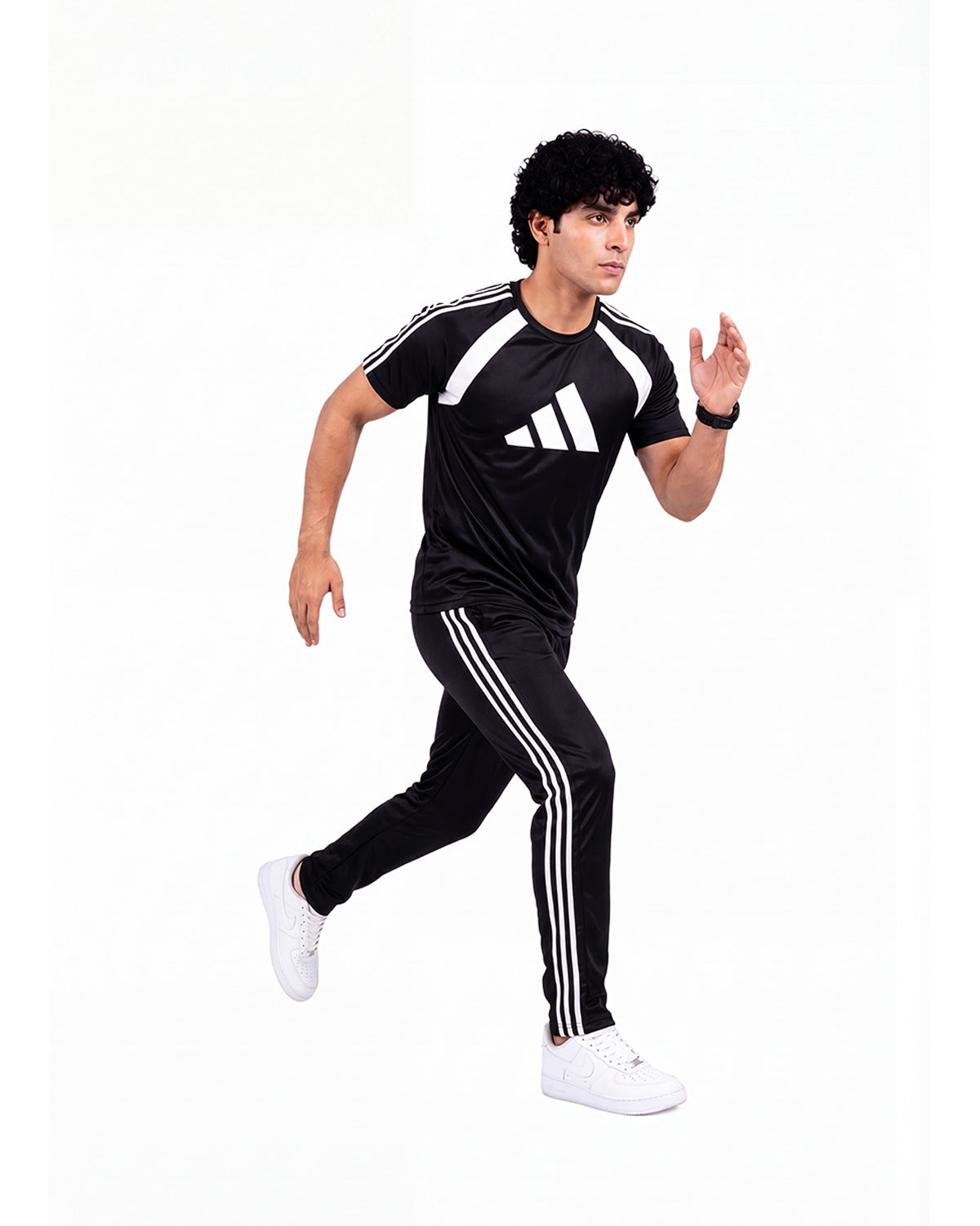 Adi Big Black White S26 Tracksuit-Summer