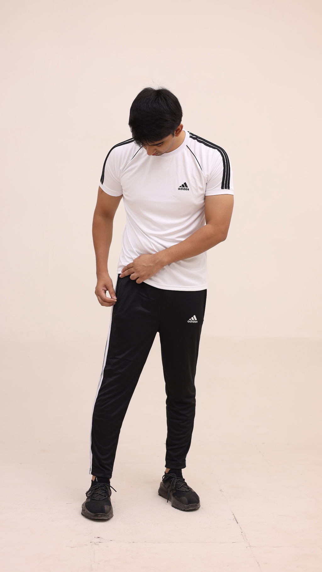 Adi Tri-liner White-N-Summer Tracksuit
