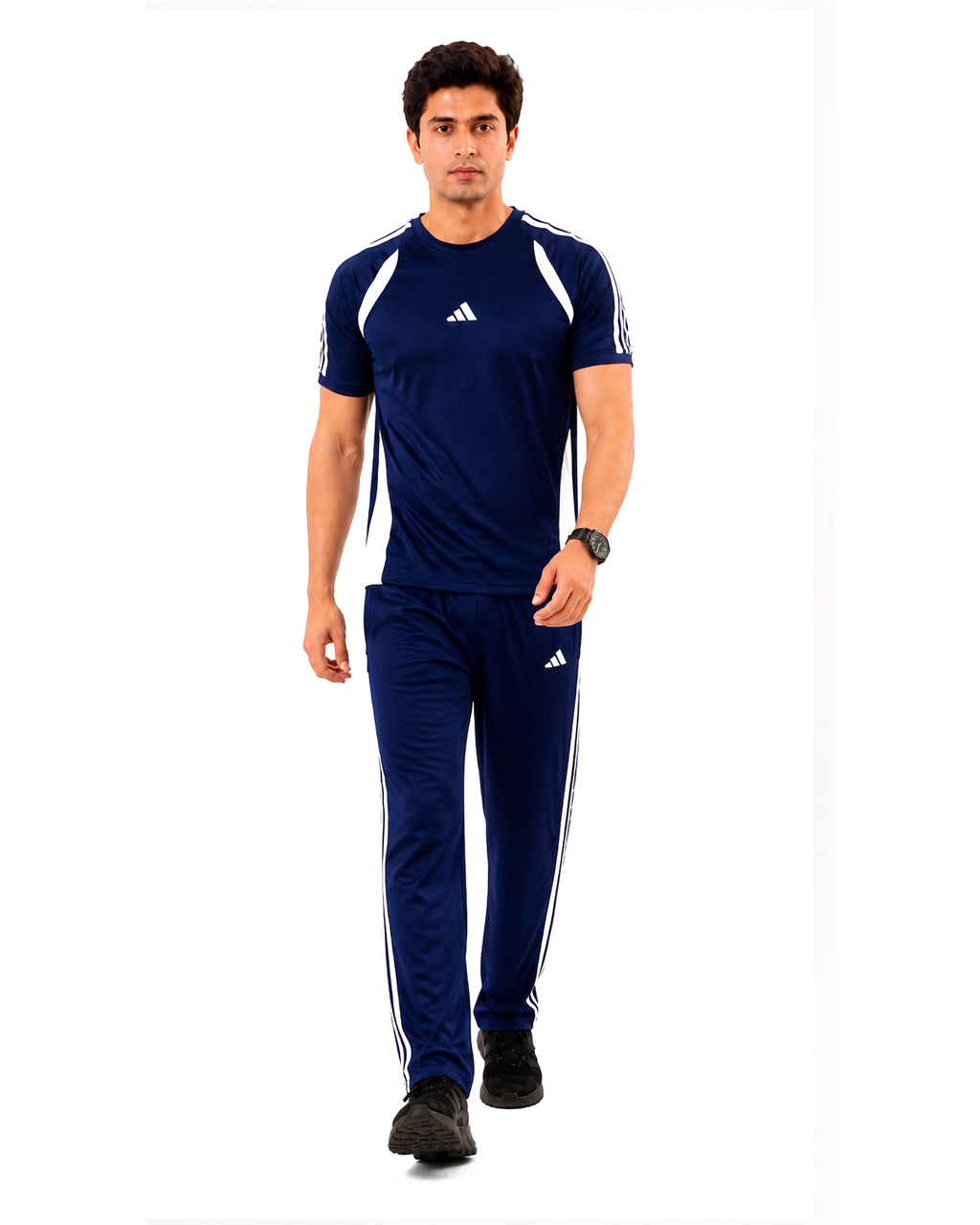 Adi Navy White S26 Tracksuit-Summer
