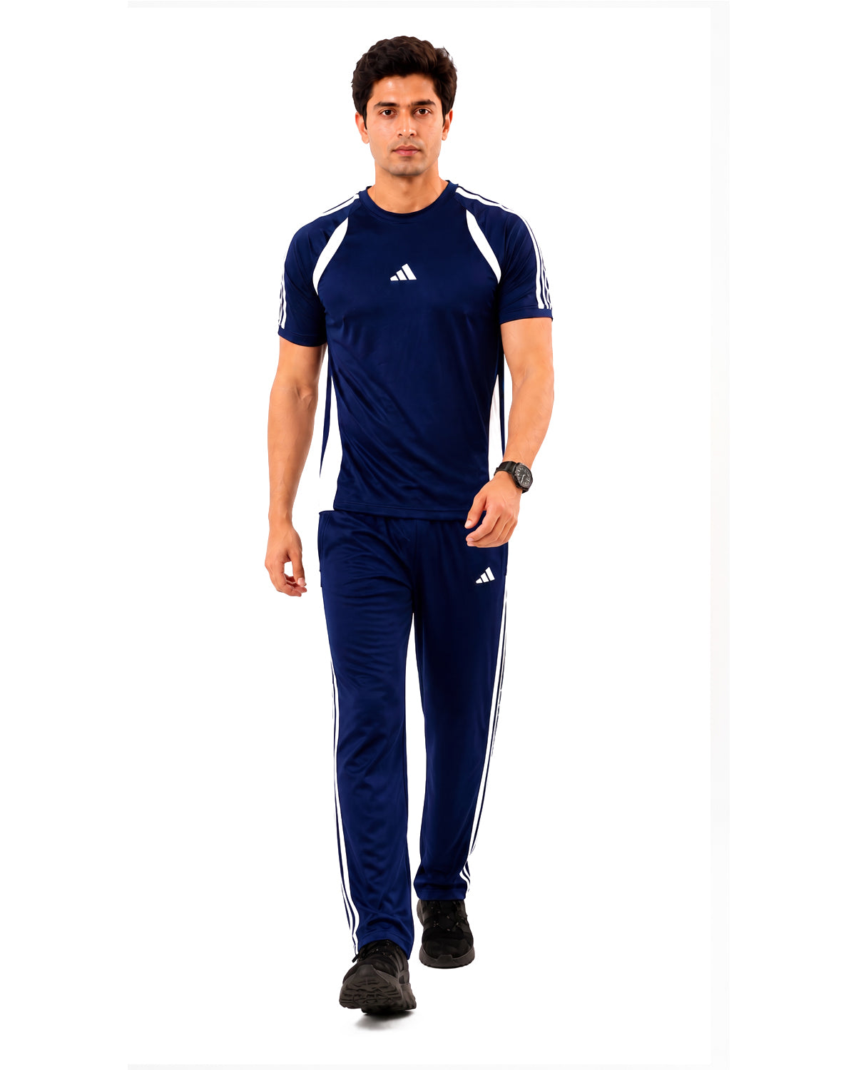 Adi Navy White S26 Tracksuit-Summer