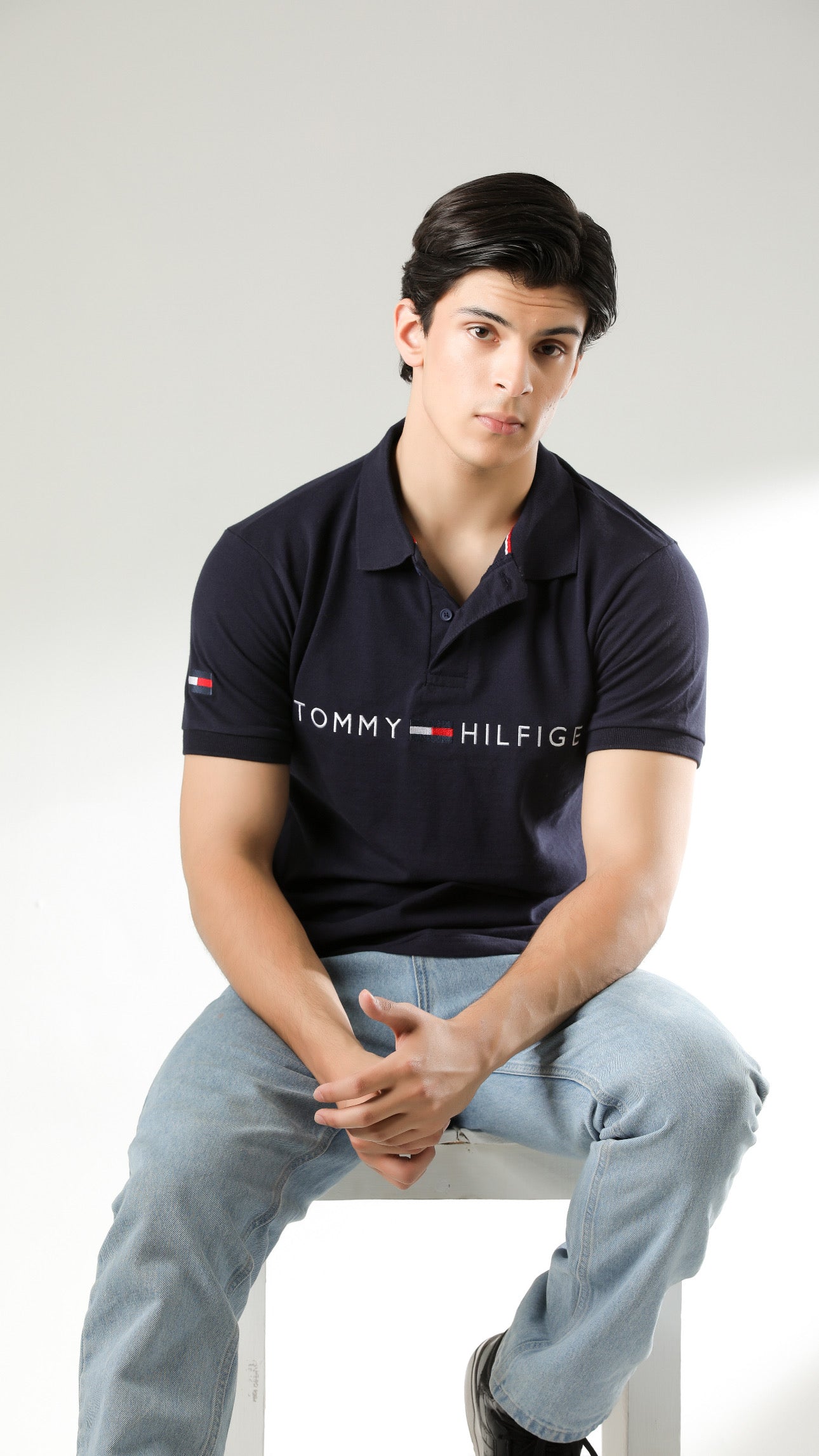 TH Imported Polo Navy