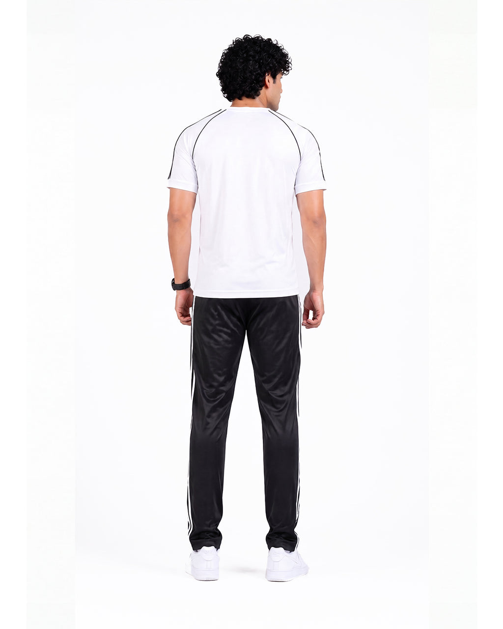 Adi White Black Fearless S26 Tracksuit-Summer