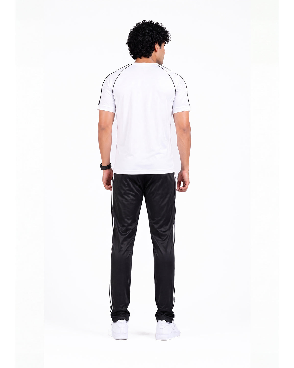 Adi White Black Fearless S26 Tracksuit-Summer