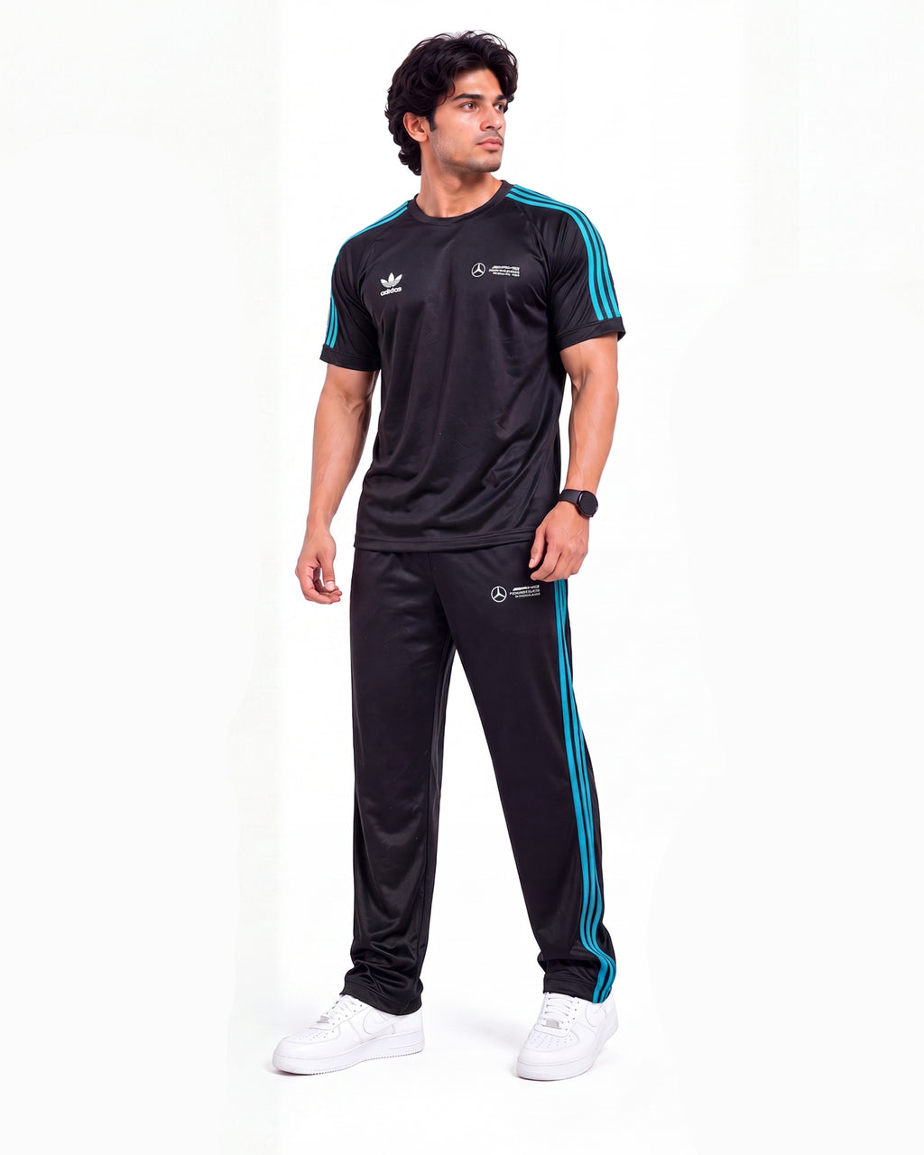 Adi AMG Black S26 Tracksuit-Summer