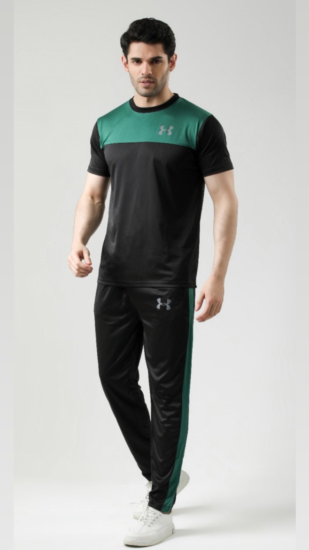 UA Drifit Green Tracksuit - Summer