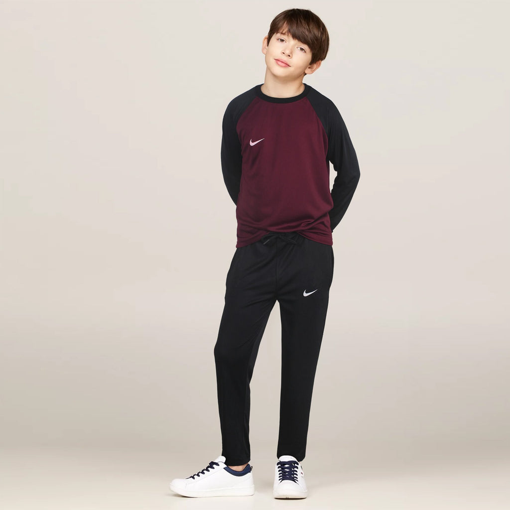 Nik Mehroon Full Sleeves Tracksuit - Kids