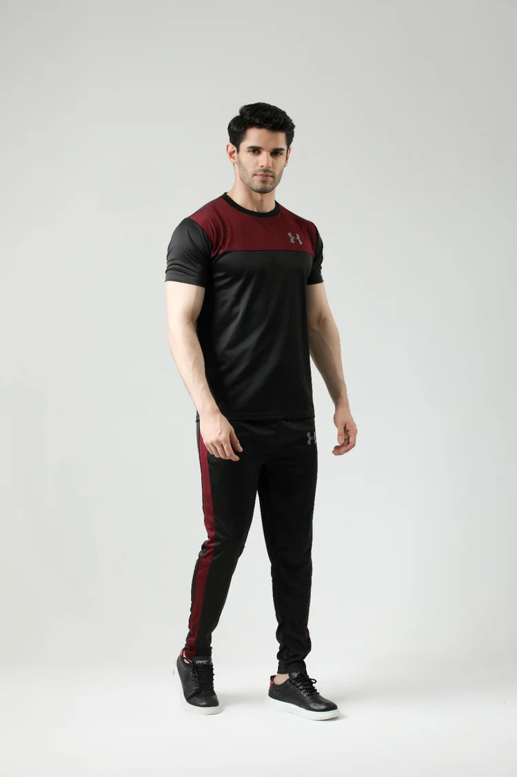 UA drifit Mehroon Tracksuit - Summer