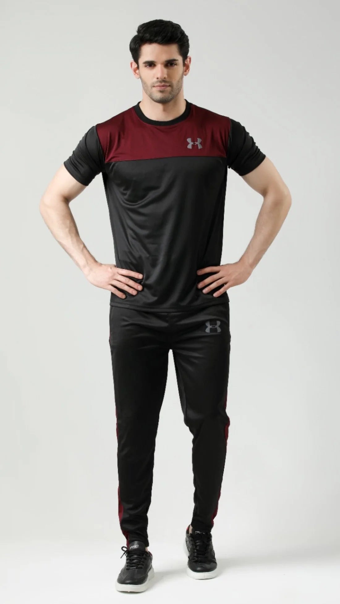 UA drifit Mehroon Tracksuit - Summer