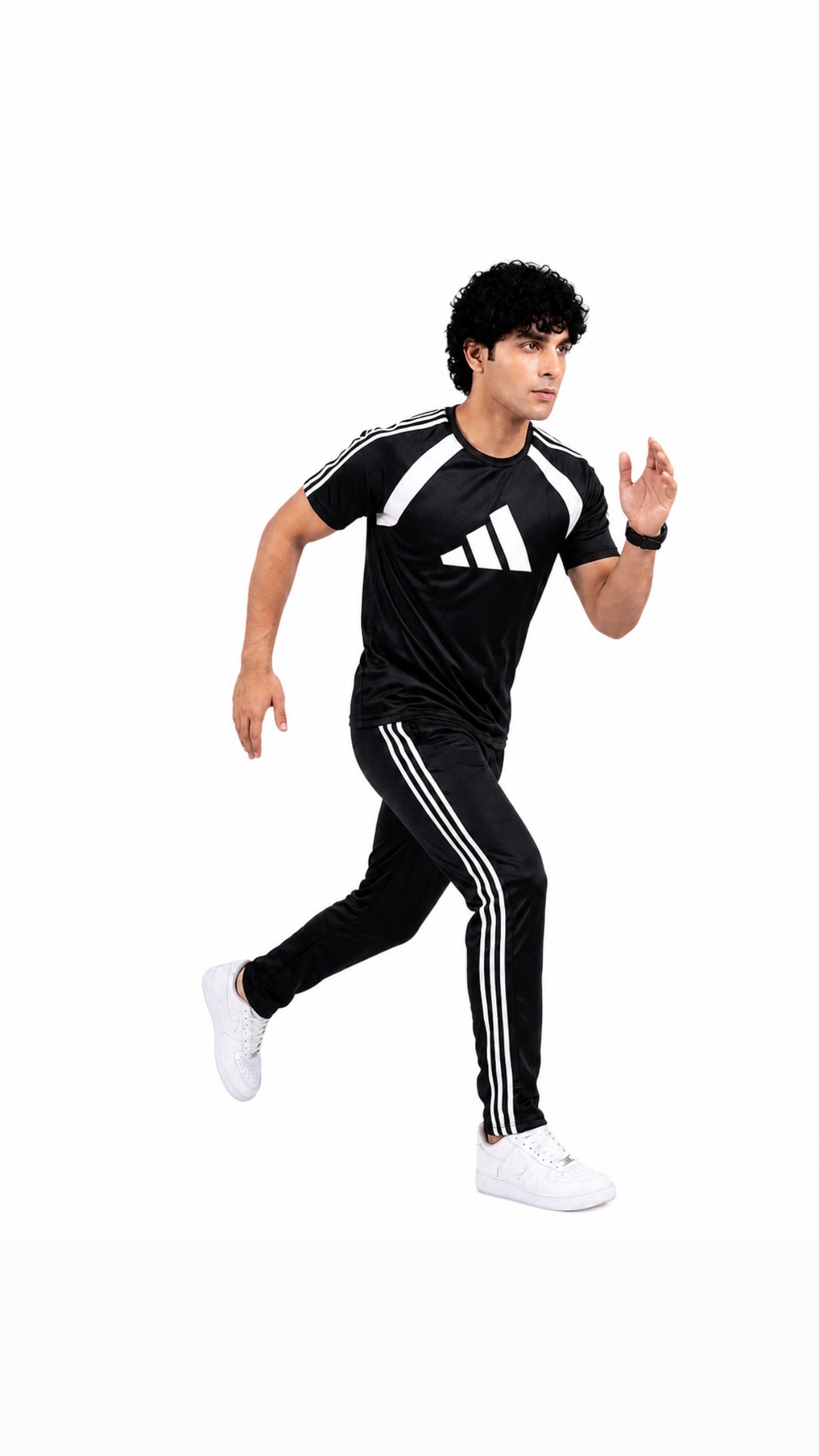 Adi Big Black White S26 Tracksuit-Summer