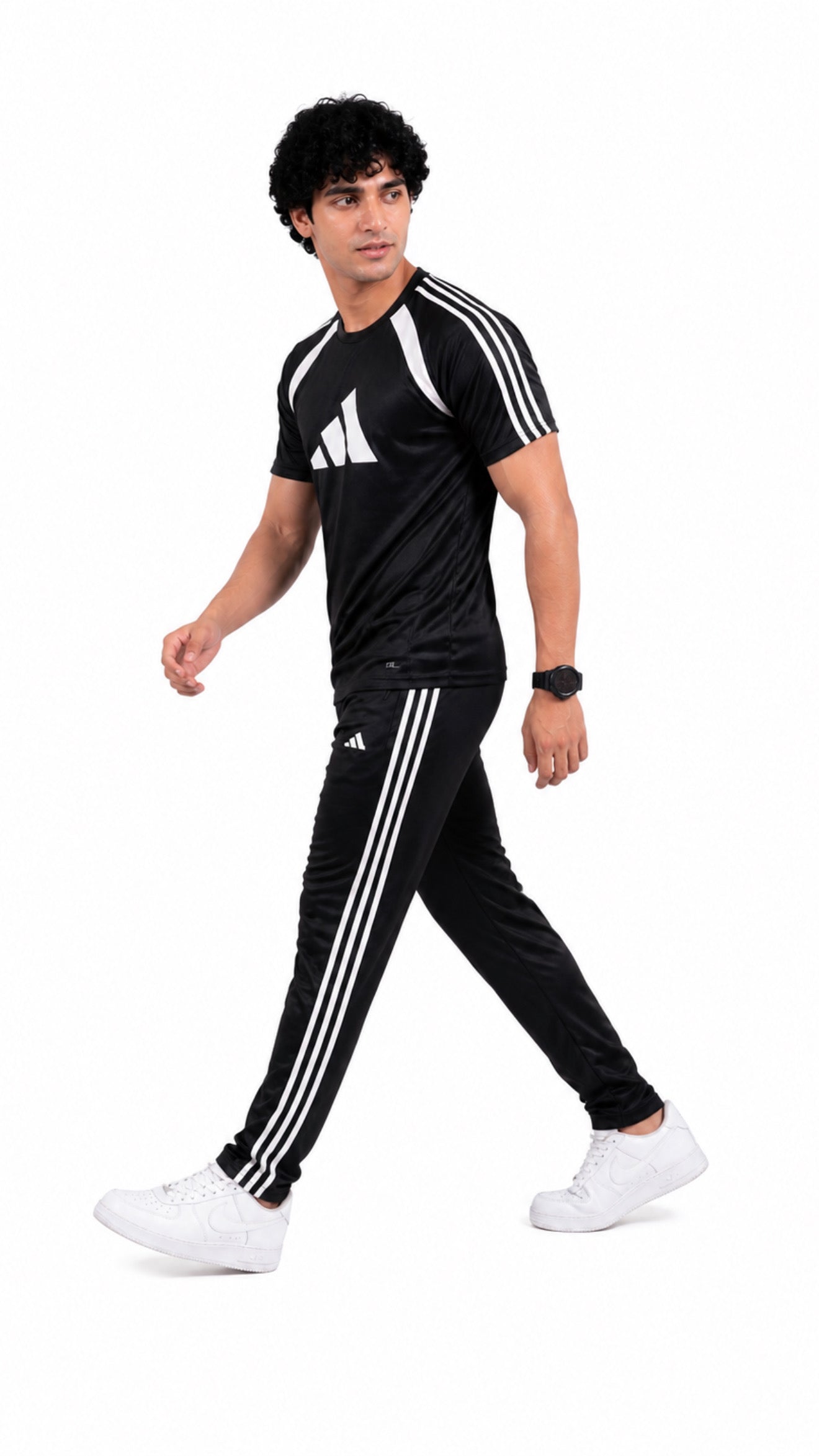 Adi Big Black White S26 Tracksuit-Summer