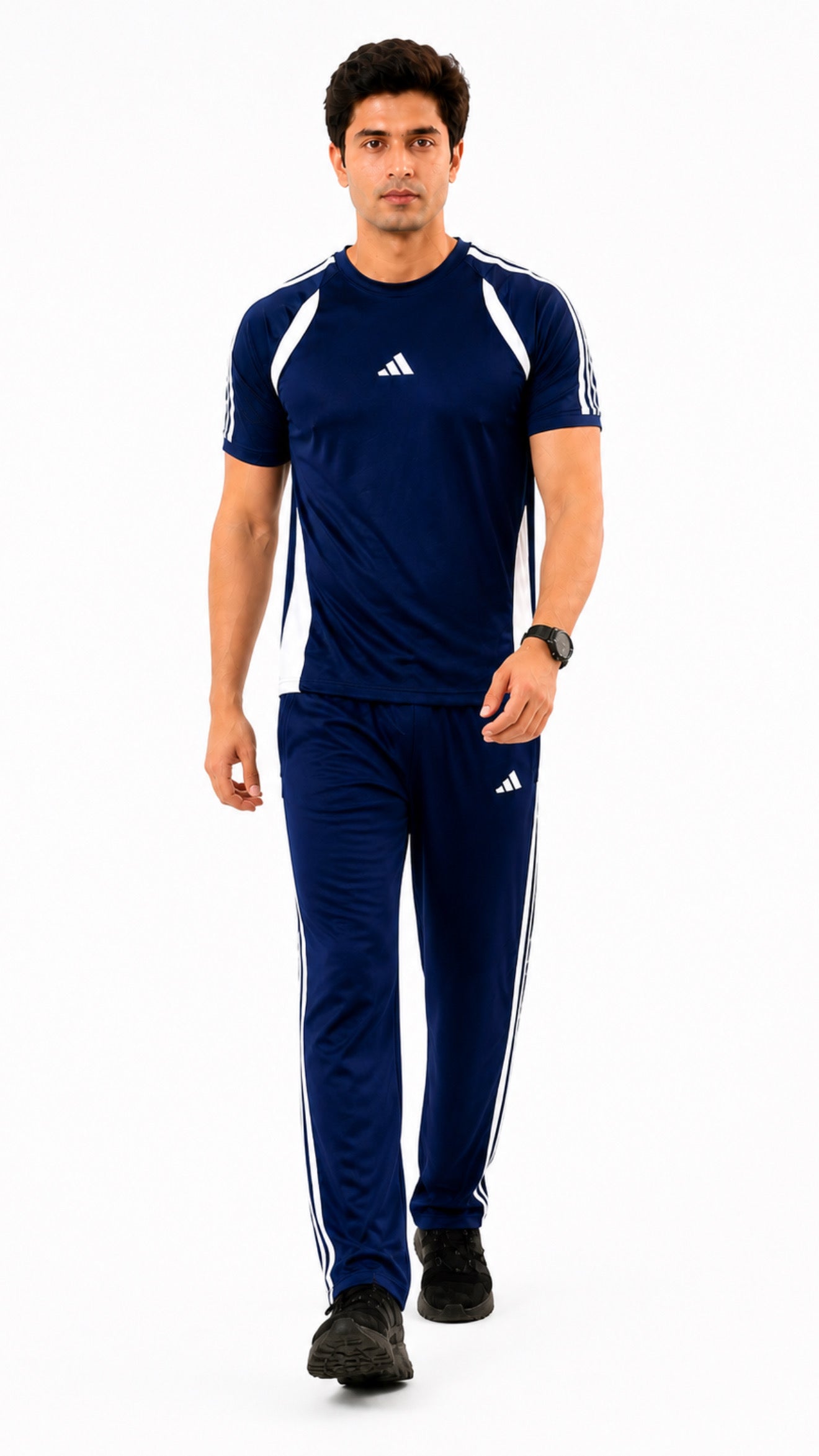 Adi Navy White S26 Tracksuit-Summer