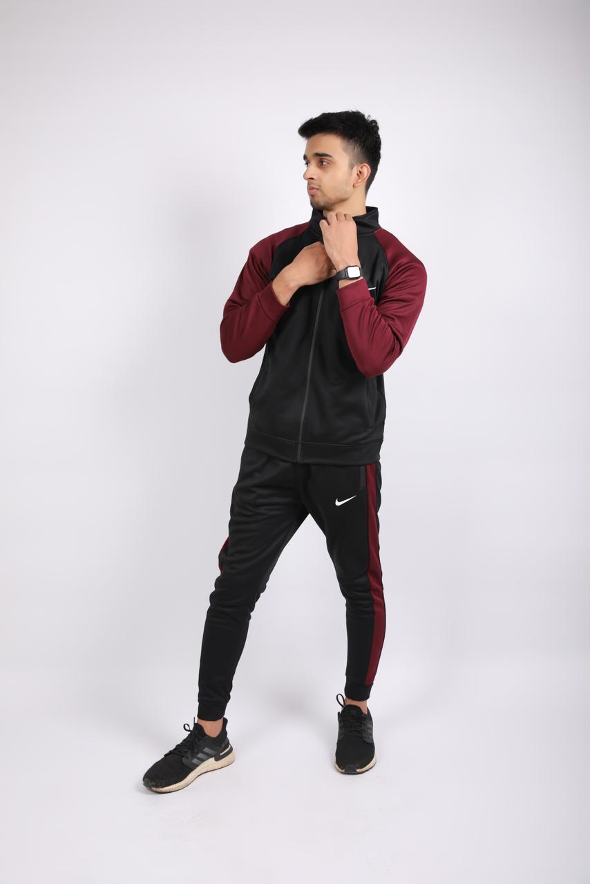 Nik Premium Tracksuit - Mehroon MD