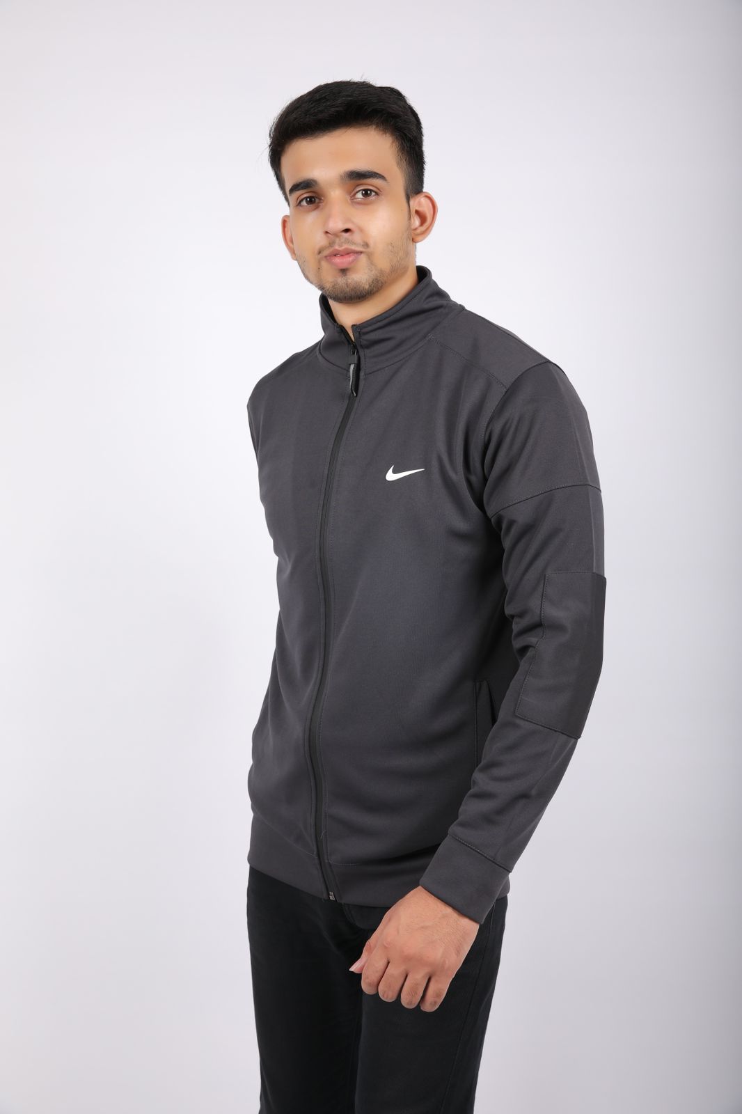 Nik Charcoal Track Jacket
