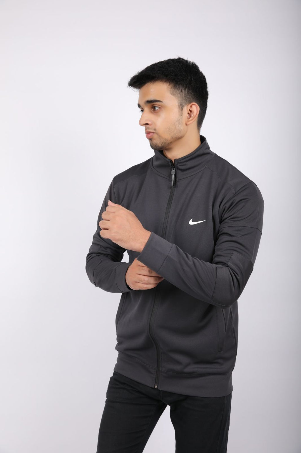 Nik Charcoal Track Jacket