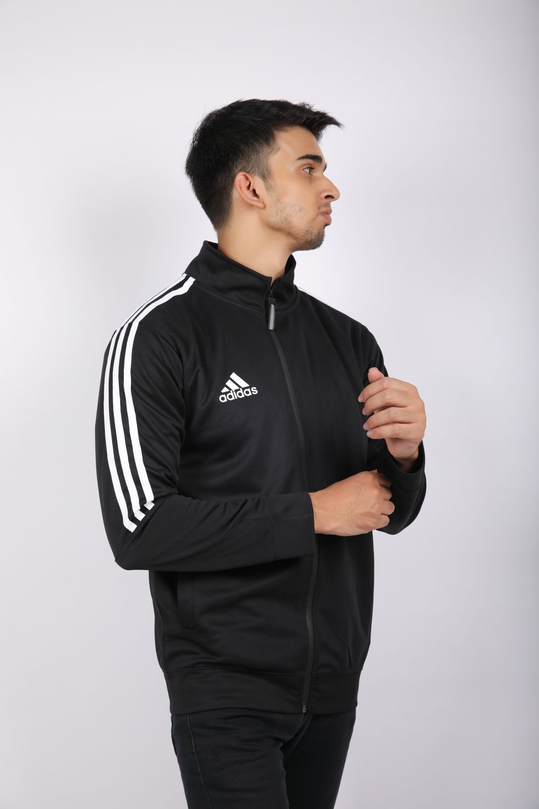 ADI Triliner Black Track Jacket