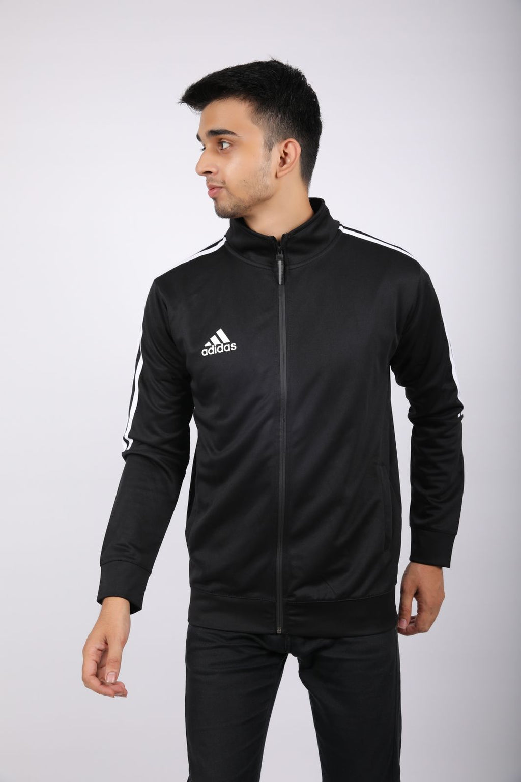 ADI Triliner Black Track Jacket