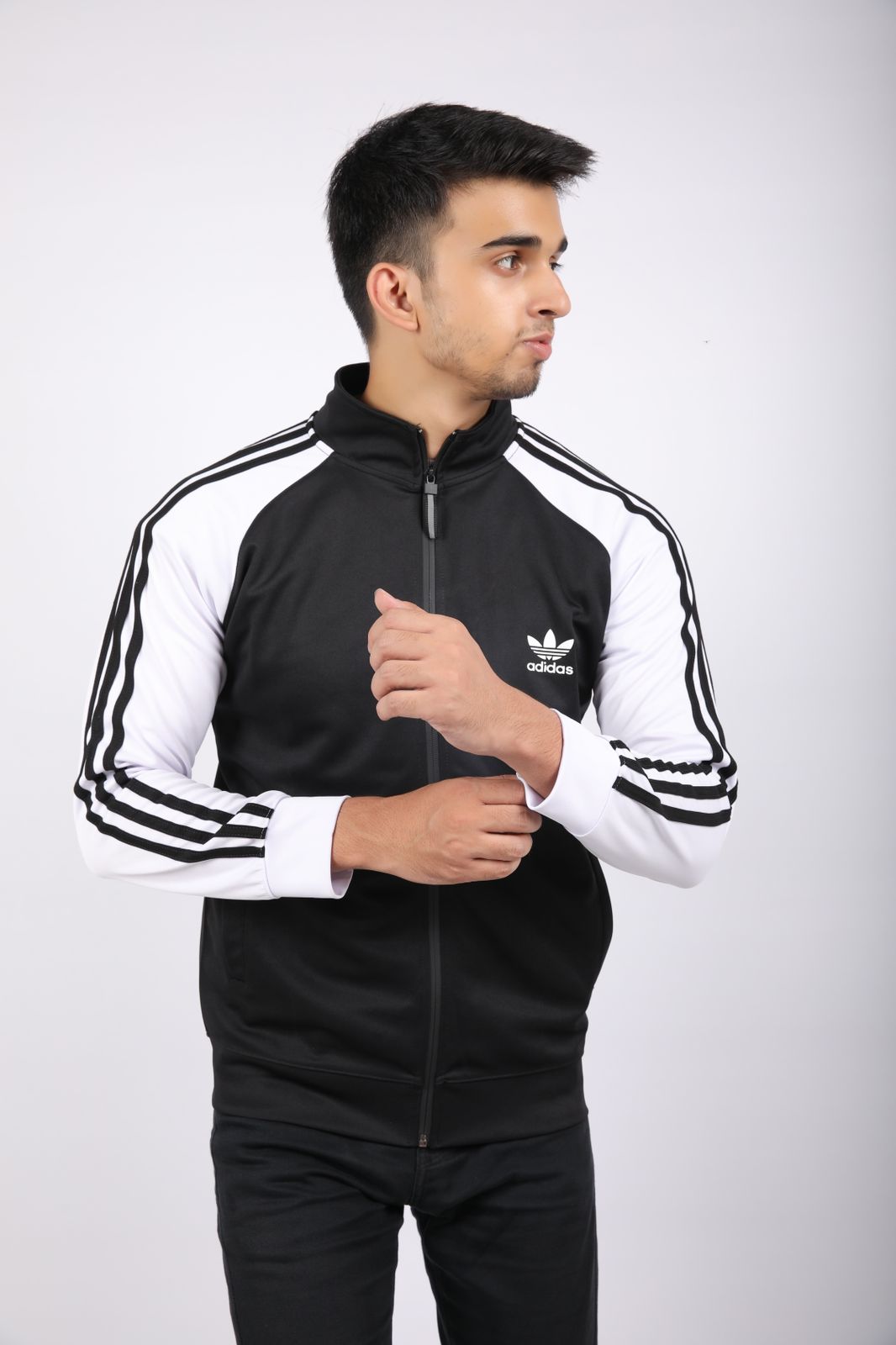 ADI Black Track Jacket