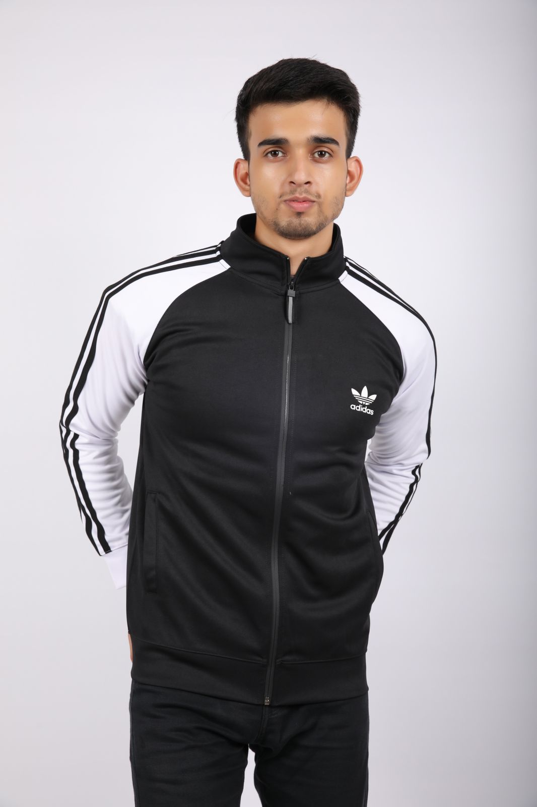 ADI Black Track Jacket