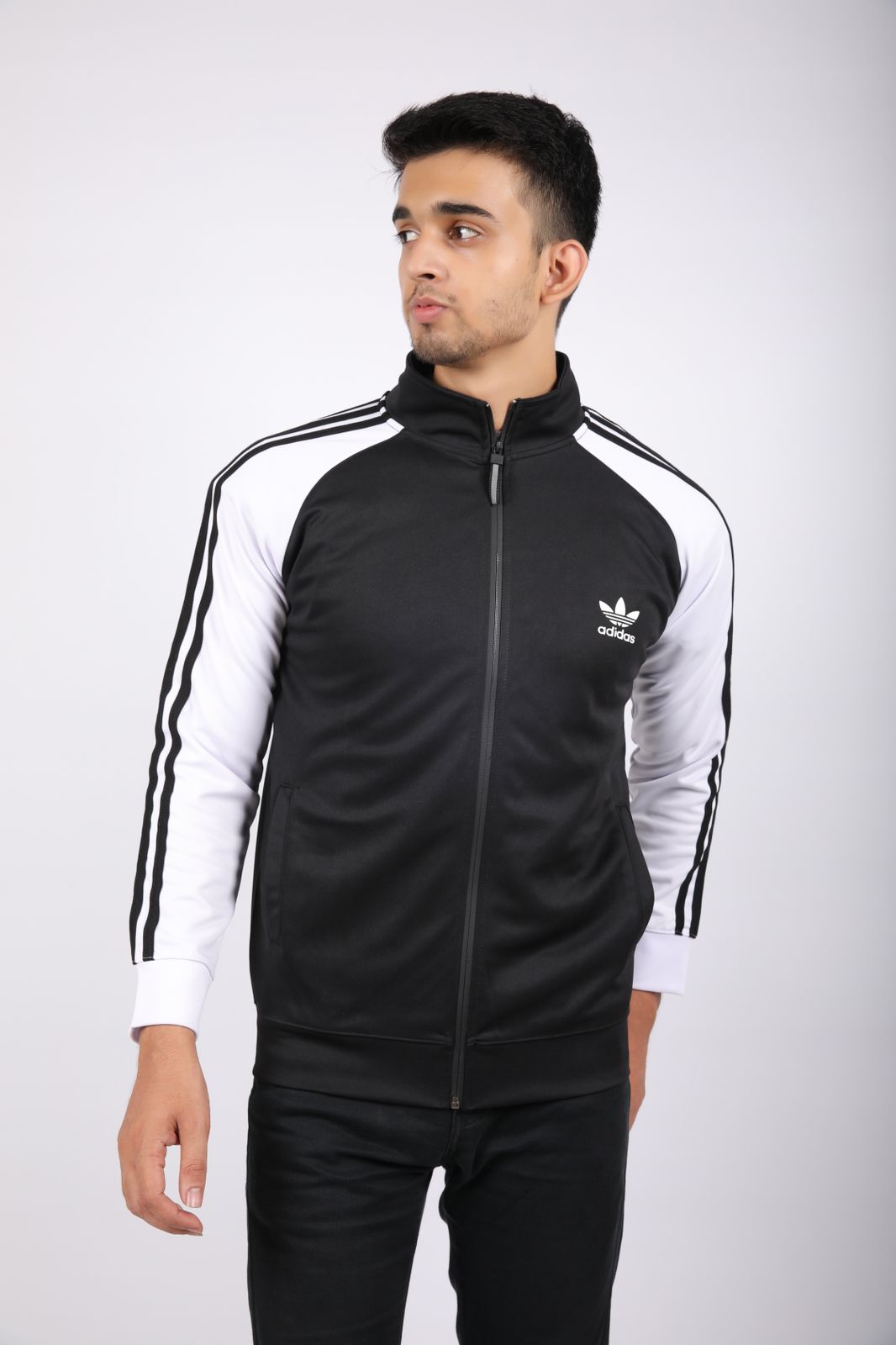 ADI Black Track Jacket