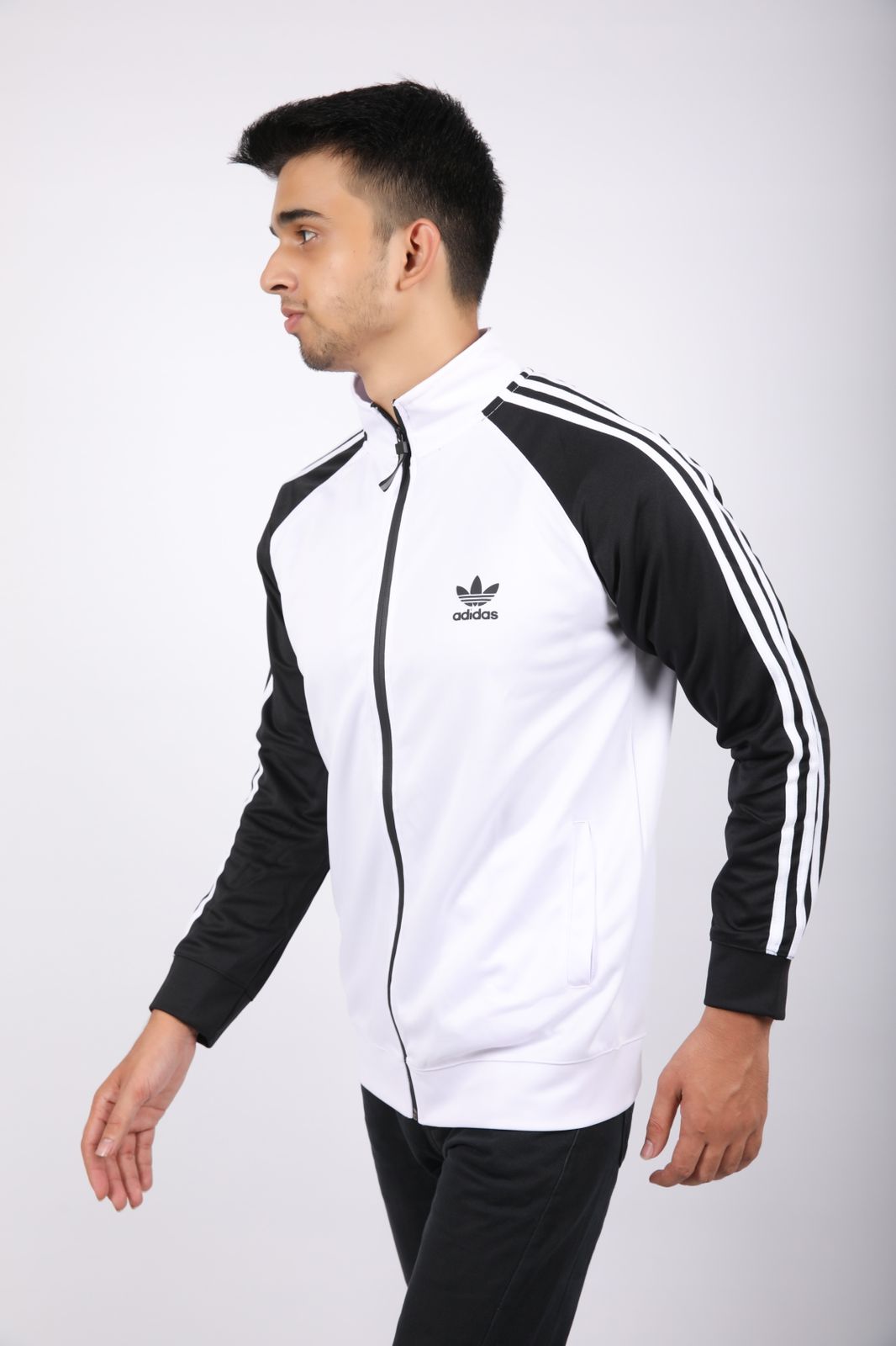 ADI White Track Jacket