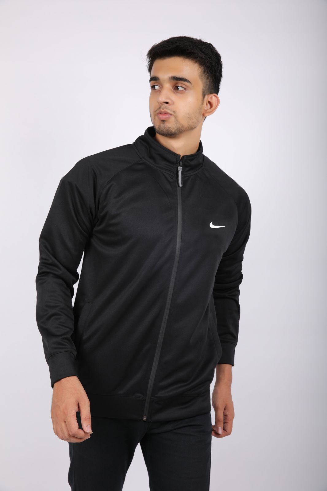 Nik Black Track Jacket