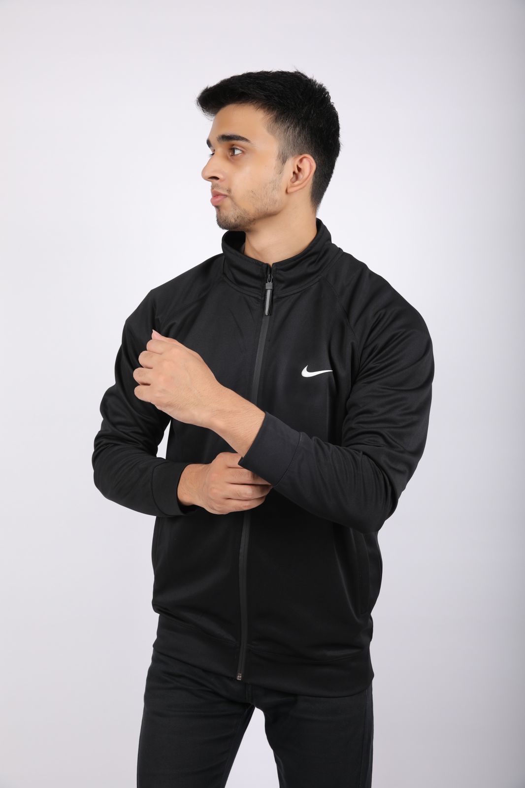 Nik Black Track Jacket