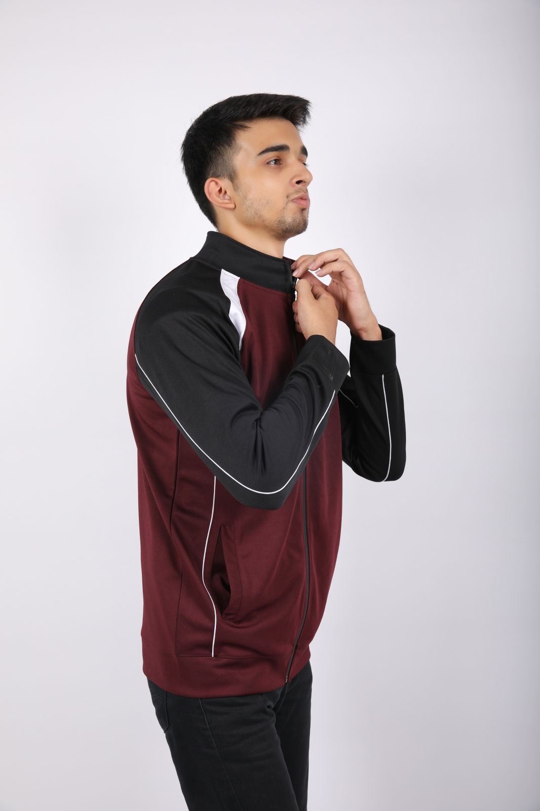 UA Mehroon Track Jacket