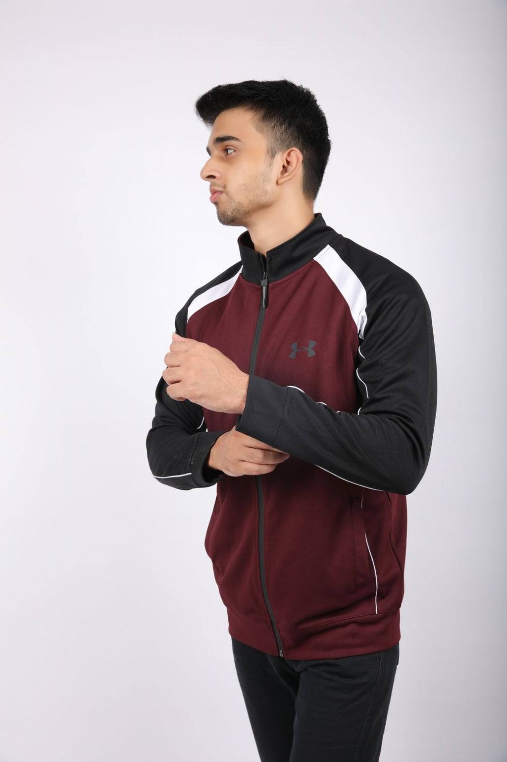 UA Mehroon Track Jacket