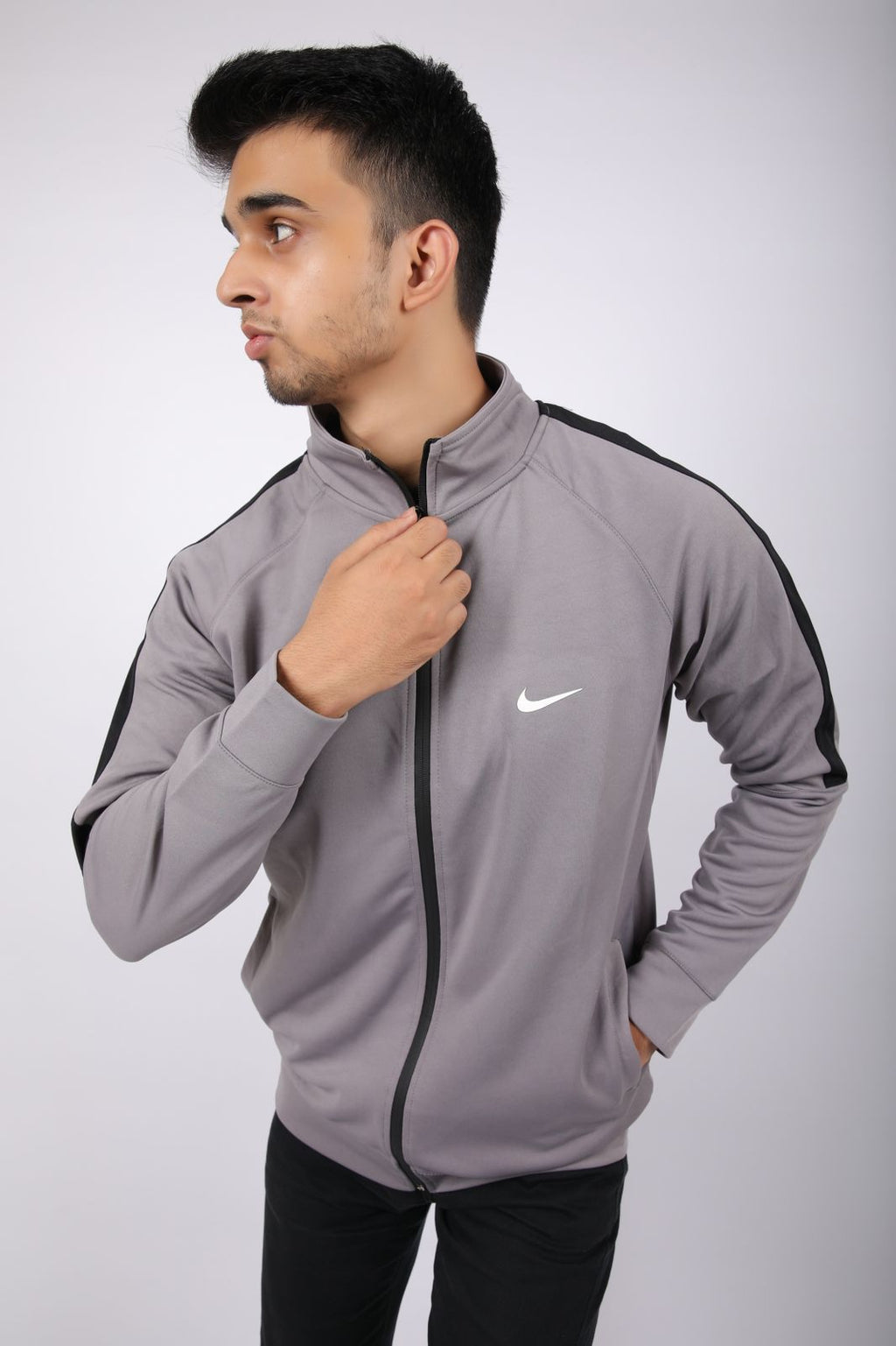 Nik Grey BL Track Jacket