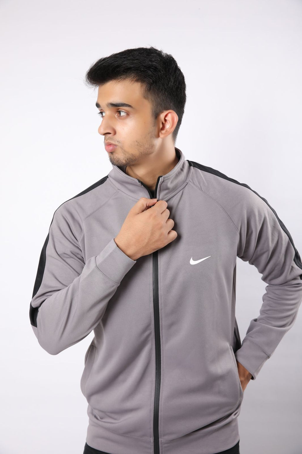 Nik Grey BL Track Jacket