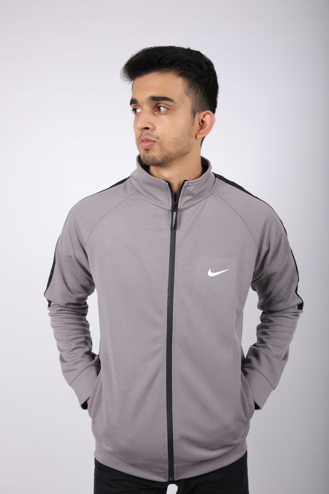 Nik Grey BL Track Jacket