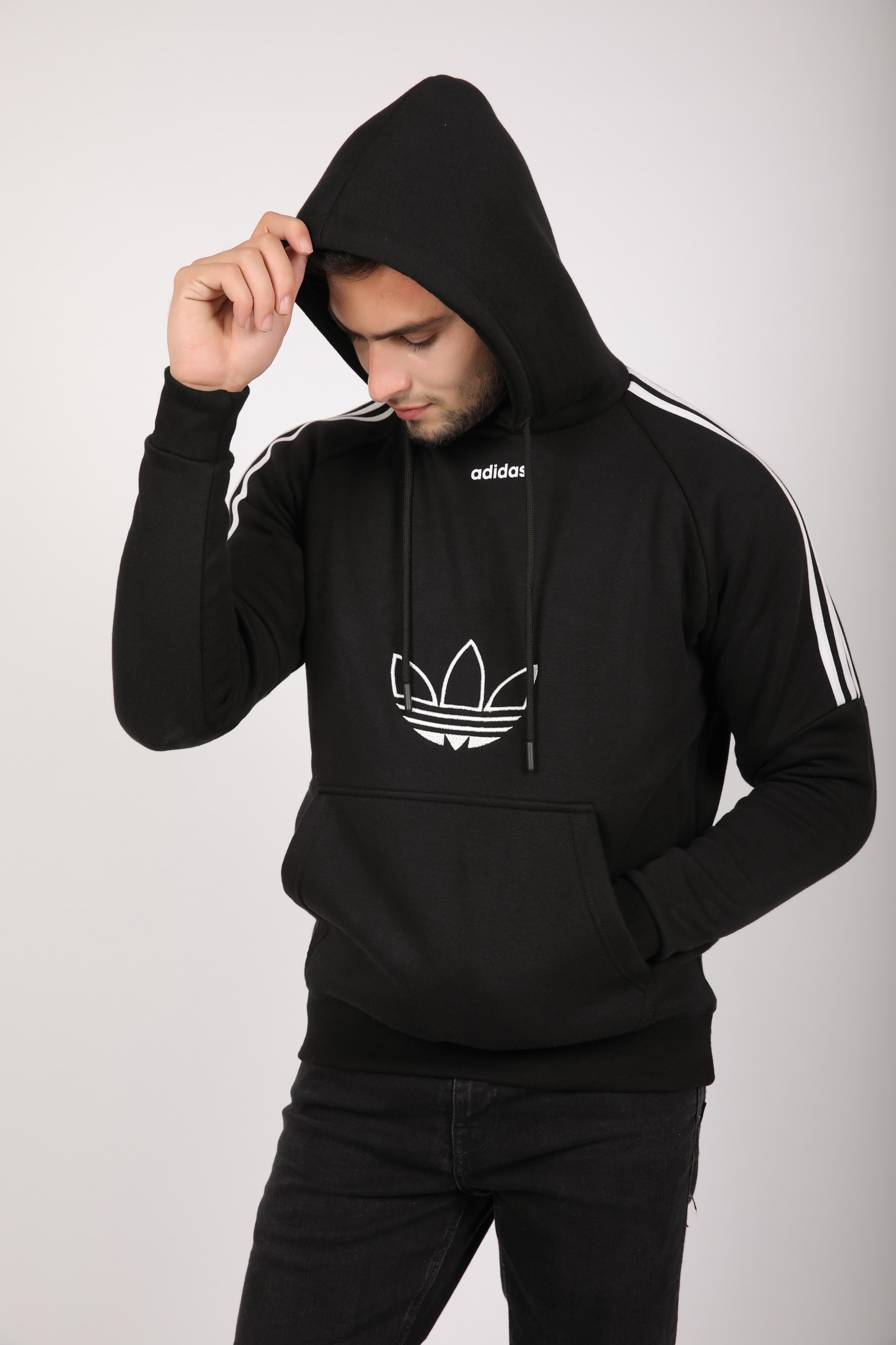Adi EMB Hoodie - Black