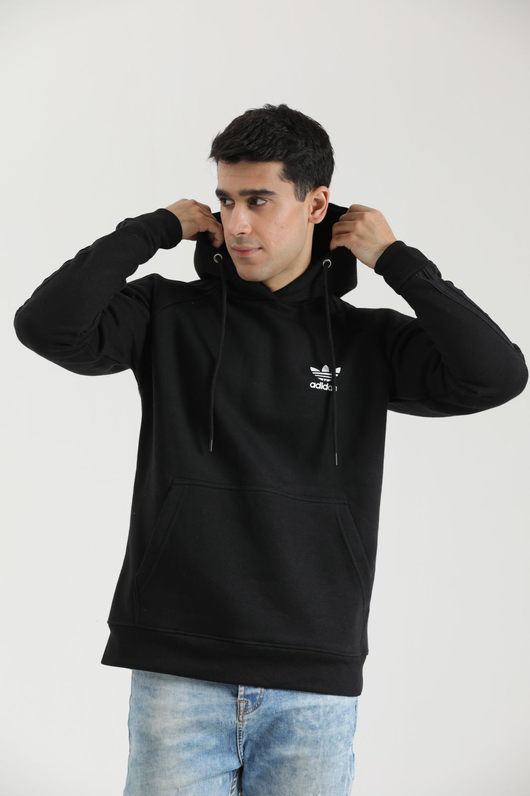 Adi Exclusive Triliner Hoodie - Black