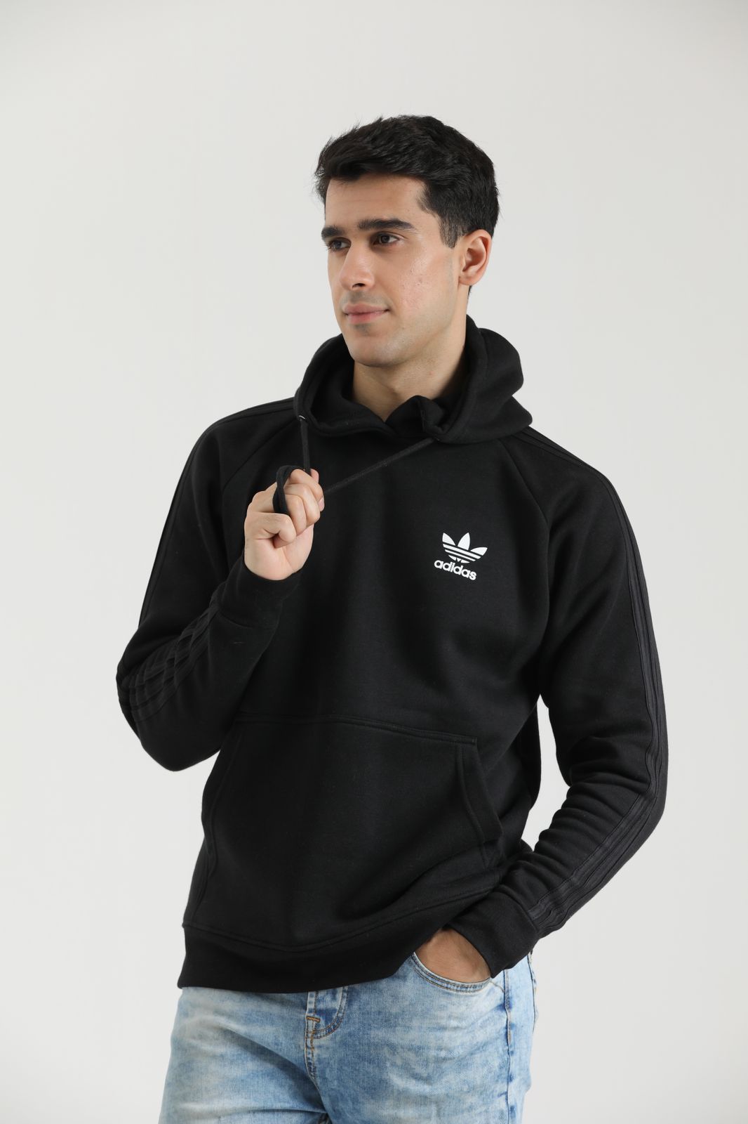 Adi Exclusive Triliner Hoodie - Black