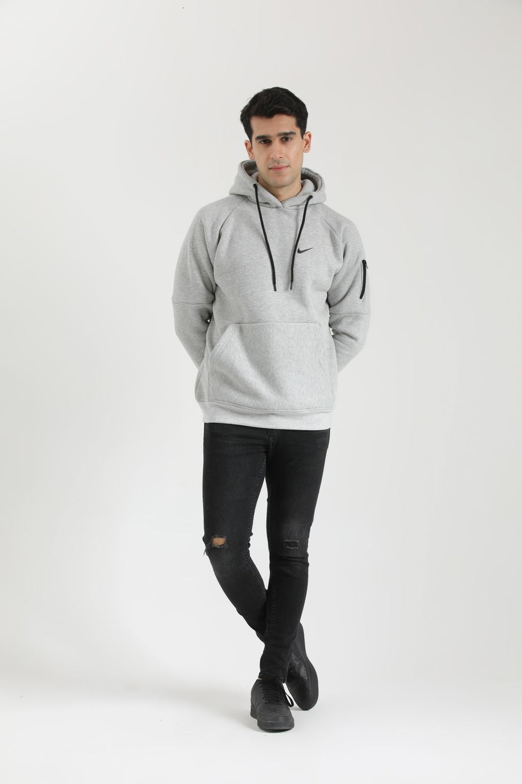 NIK Premium Hoodie - Grey