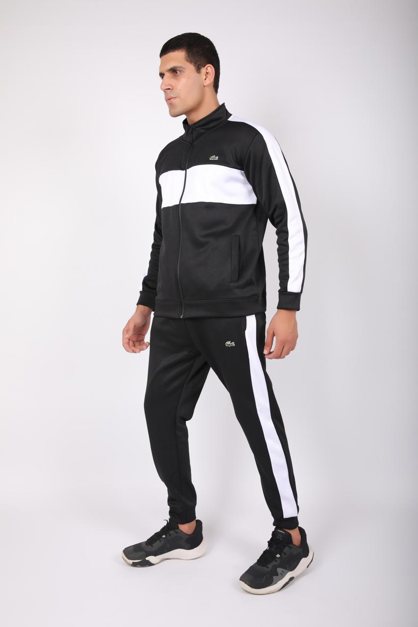 LCST Premium Tracksuit Black White-J