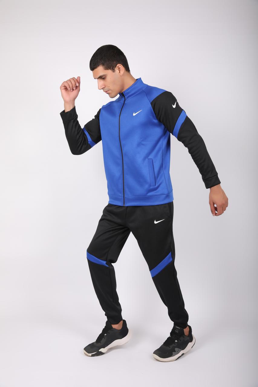 NIK Premium Tracksuit RoyalBlue Black-SJ2
