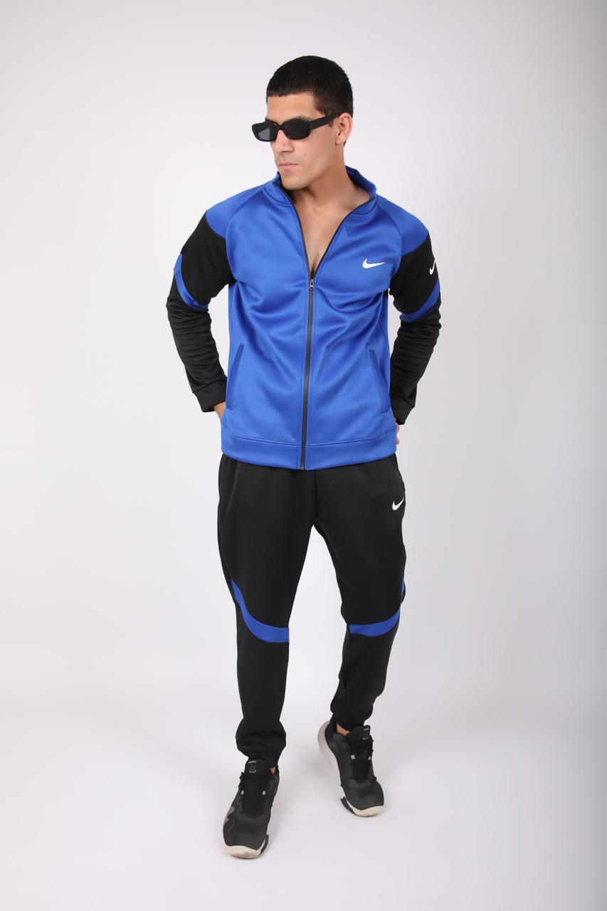 NIK Premium Tracksuit RoyalBlue Black-SJ2