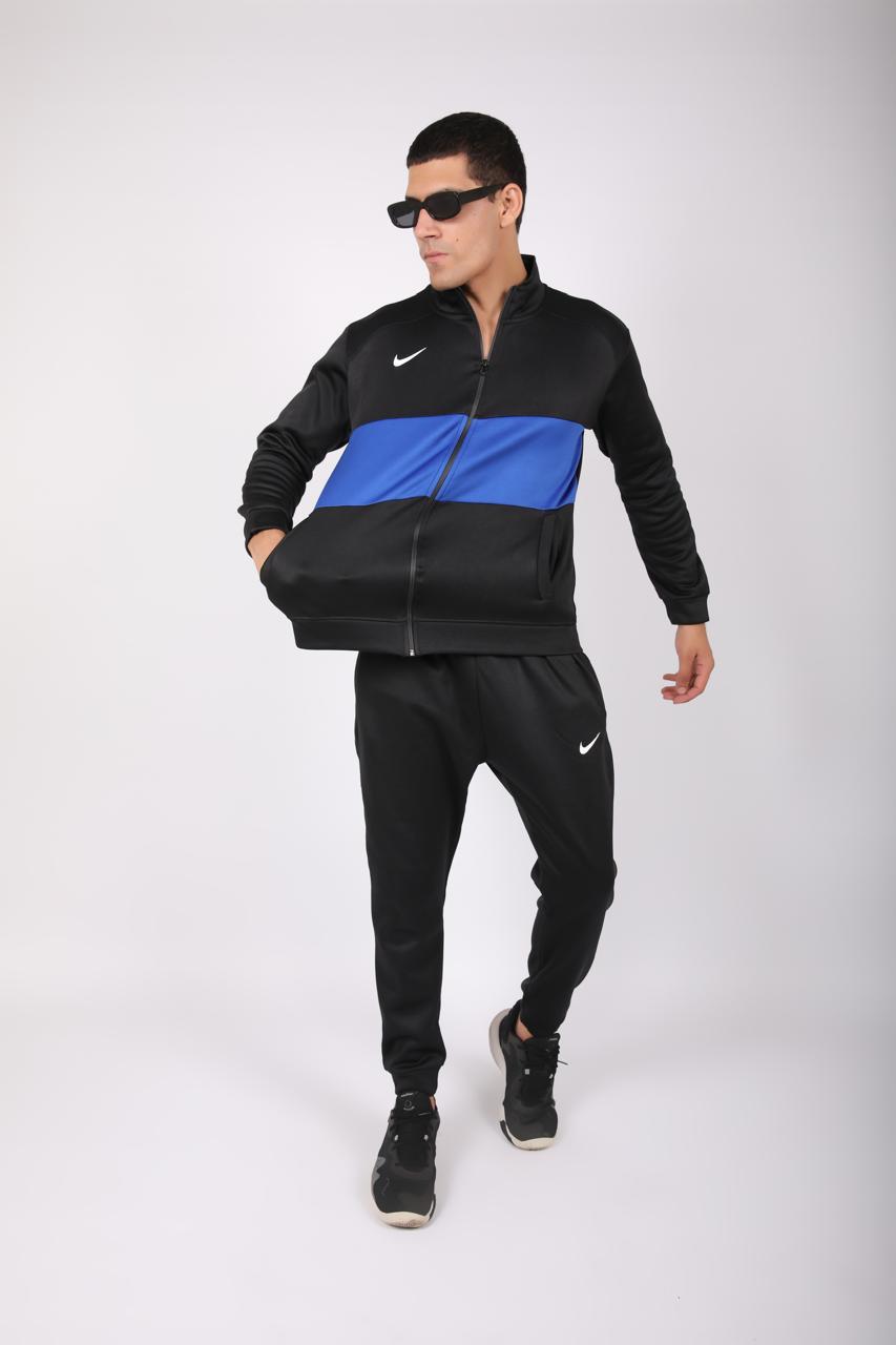 NIK Premium Tracksuit RoyalBlue Black-SJ1