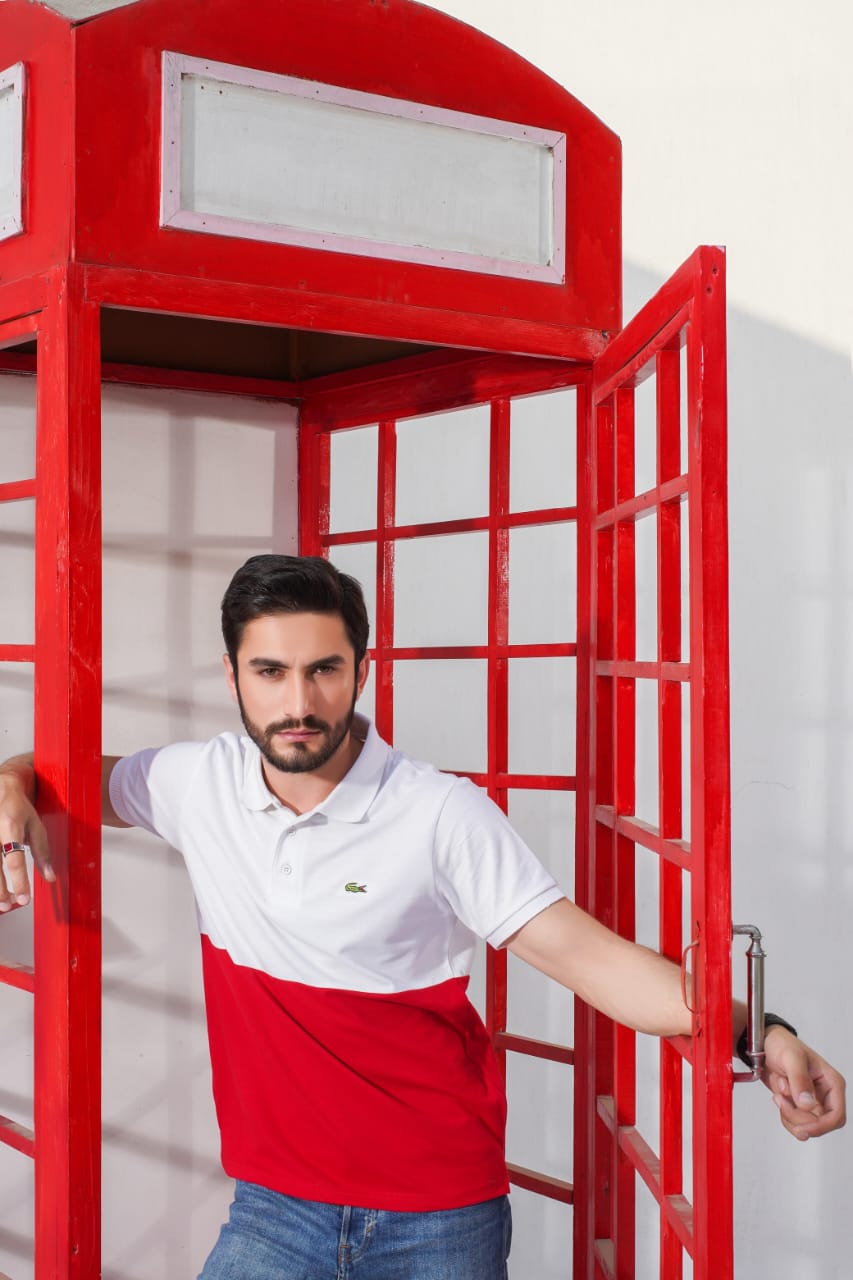Lcst Red White Polo-J