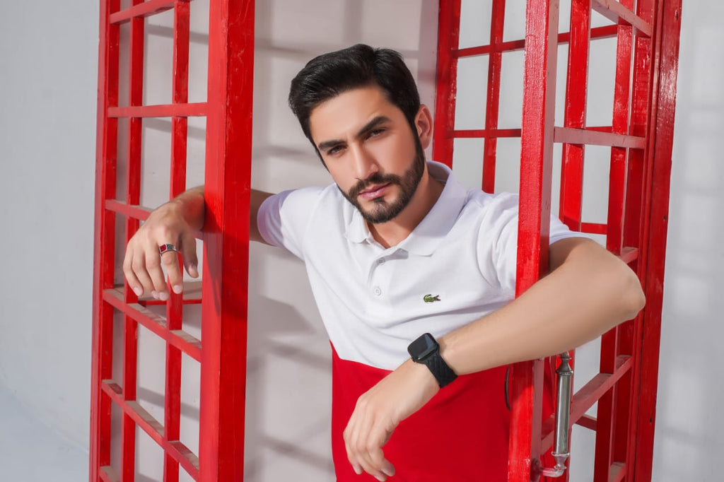 Lcst Red White Polo-J