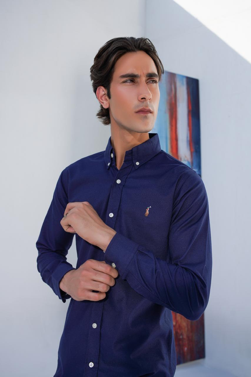 RL polo multi pony Casual Shirt Navy-J