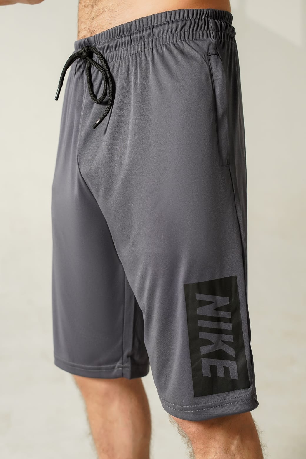 Nik DriFit Shorts Charcoal-J